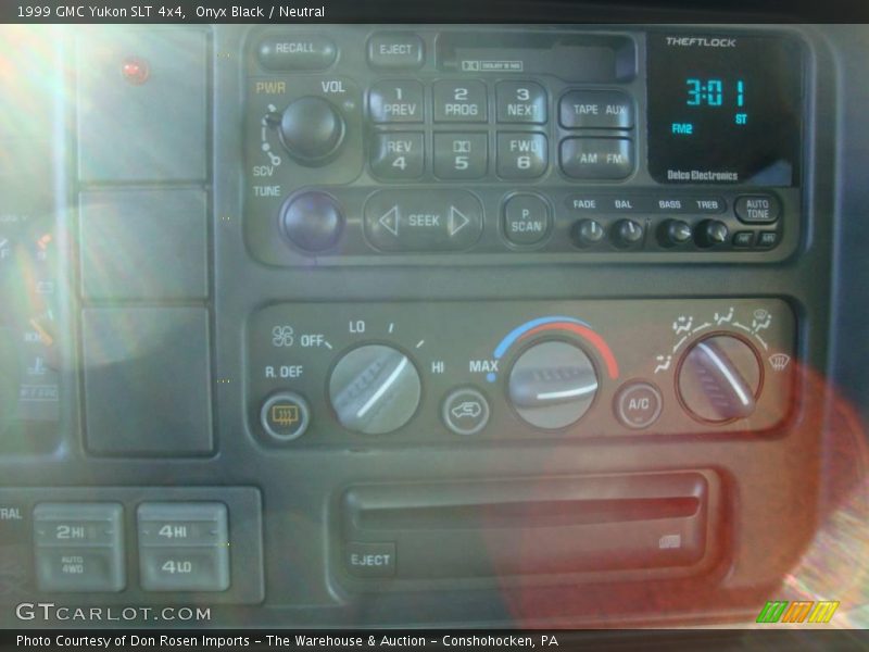 Onyx Black / Neutral 1999 GMC Yukon SLT 4x4