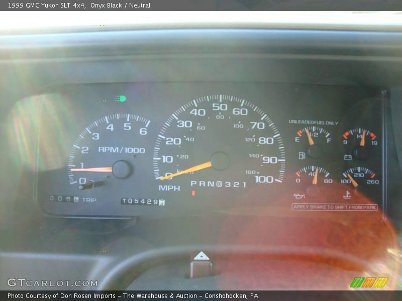 Onyx Black / Neutral 1999 GMC Yukon SLT 4x4