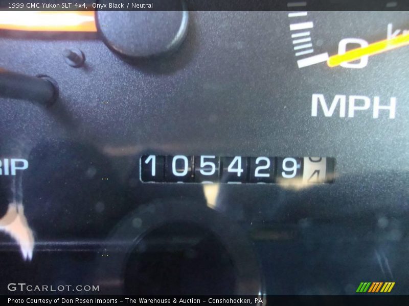 Onyx Black / Neutral 1999 GMC Yukon SLT 4x4