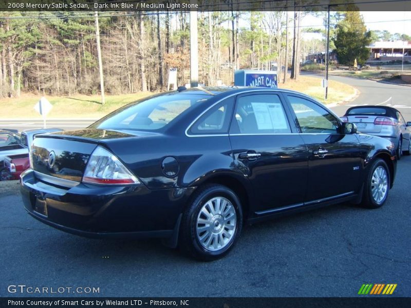 Dark Ink Blue / Medium Light Stone 2008 Mercury Sable Sedan