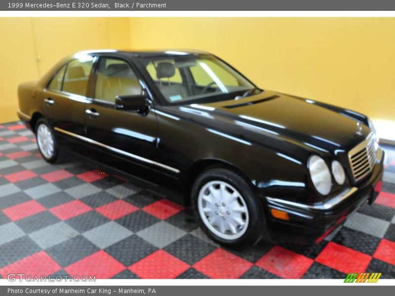 Black / Parchment 1999 Mercedes-Benz E 320 Sedan