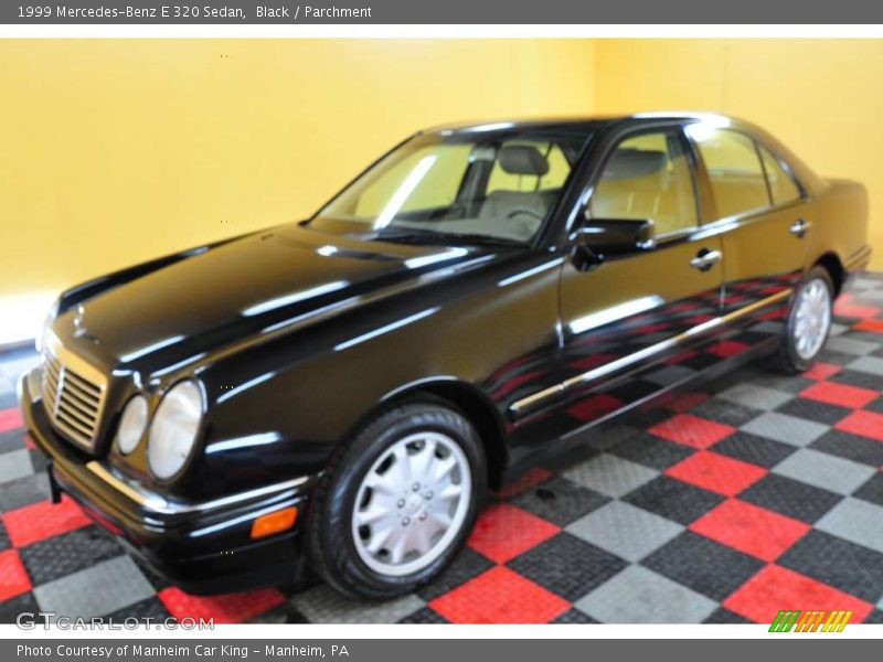 Black / Parchment 1999 Mercedes-Benz E 320 Sedan