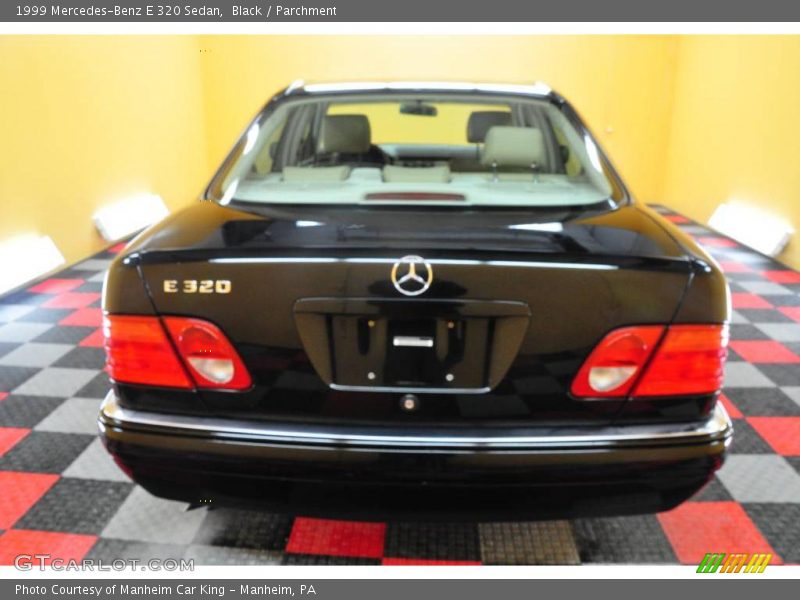 Black / Parchment 1999 Mercedes-Benz E 320 Sedan