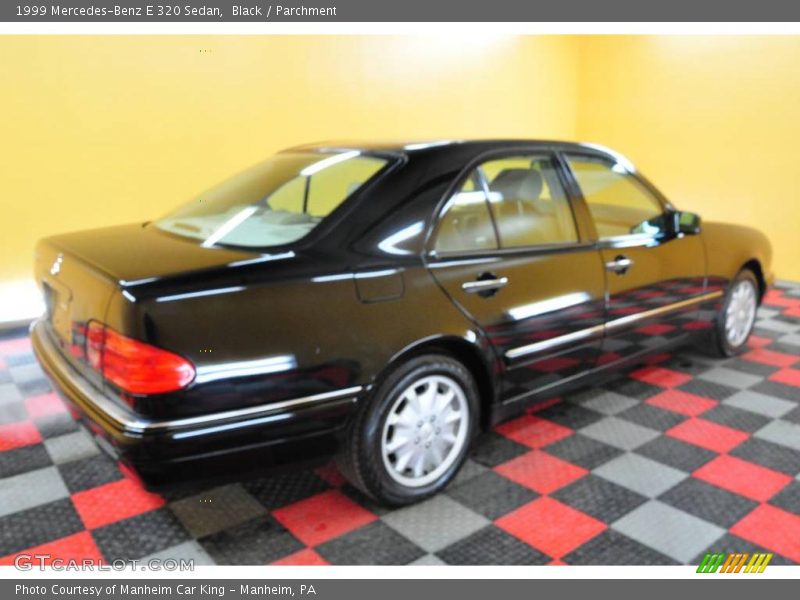 Black / Parchment 1999 Mercedes-Benz E 320 Sedan