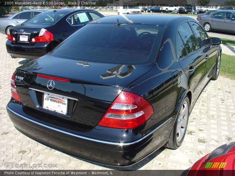 Black / Charcoal 2005 Mercedes-Benz E 500 Sedan