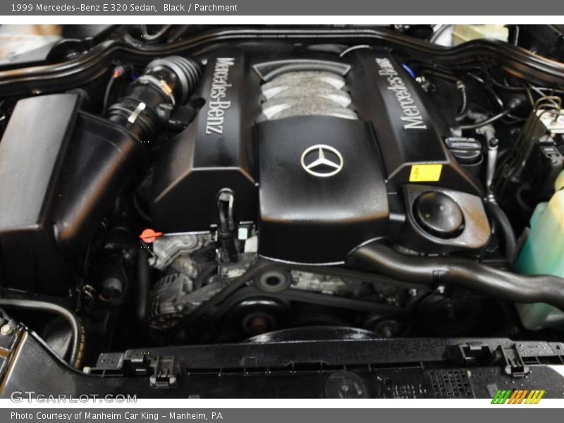 Black / Parchment 1999 Mercedes-Benz E 320 Sedan