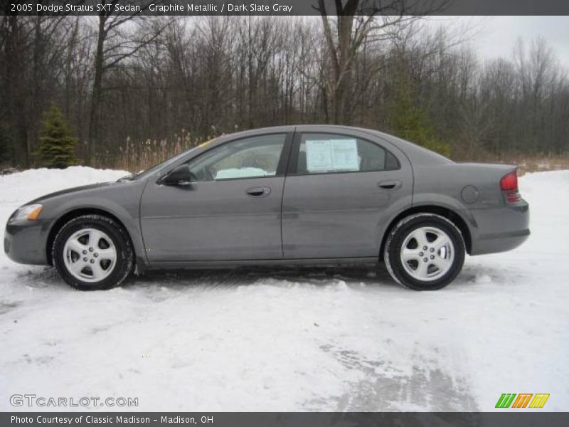Graphite Metallic / Dark Slate Gray 2005 Dodge Stratus SXT Sedan