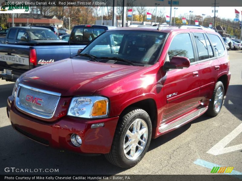 Red Jewel Tintcoat / Ebony 2008 GMC Envoy Denali 4x4
