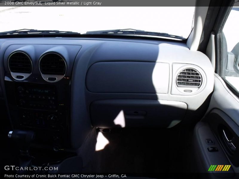 Liquid Silver Metallic / Light Gray 2008 GMC Envoy SLE