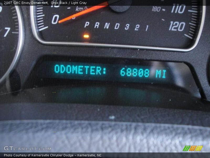 Onyx Black / Light Gray 2007 GMC Envoy Denali 4x4