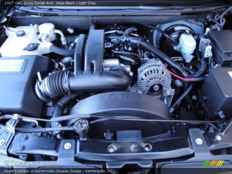 Onyx Black / Light Gray 2007 GMC Envoy Denali 4x4