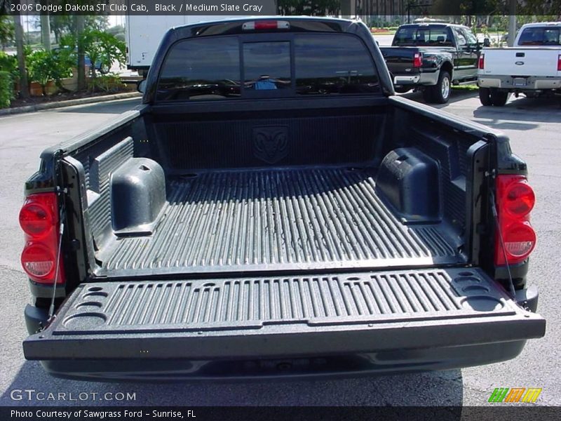 Black / Medium Slate Gray 2006 Dodge Dakota ST Club Cab
