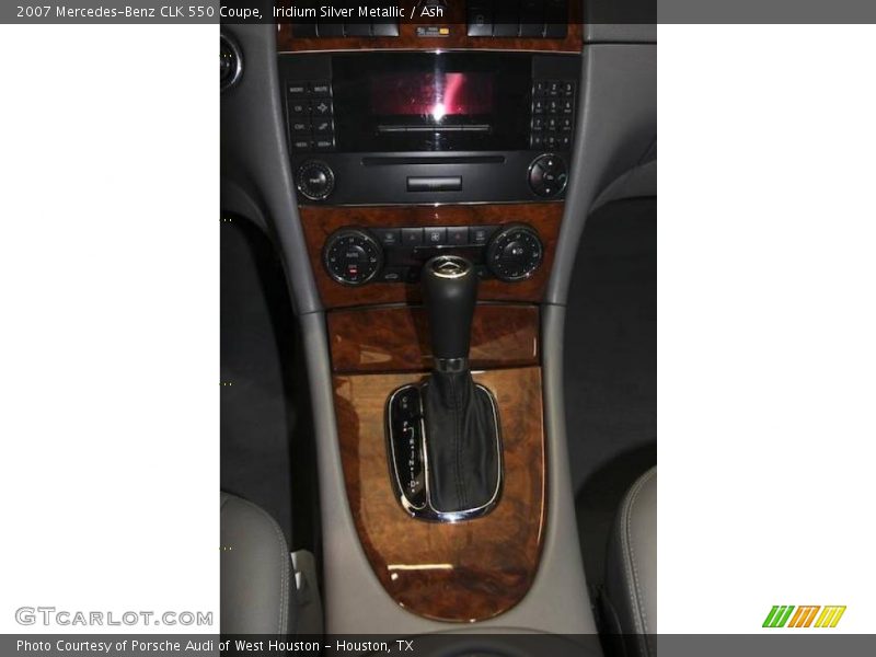 Iridium Silver Metallic / Ash 2007 Mercedes-Benz CLK 550 Coupe