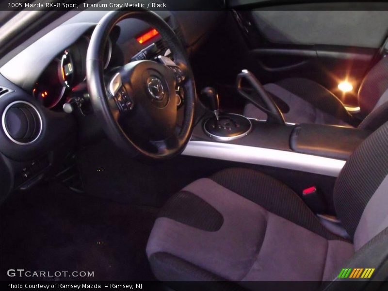 Titanium Gray Metallic / Black 2005 Mazda RX-8 Sport