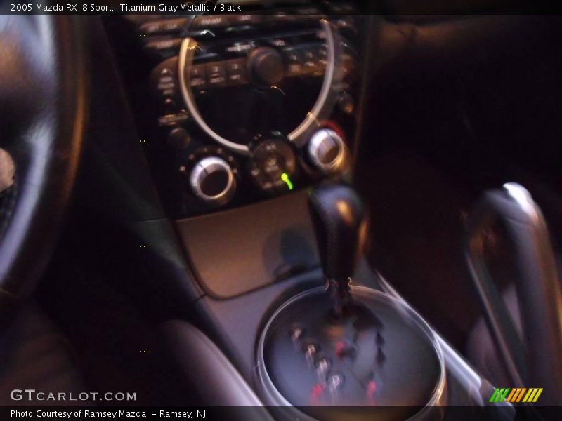 Titanium Gray Metallic / Black 2005 Mazda RX-8 Sport