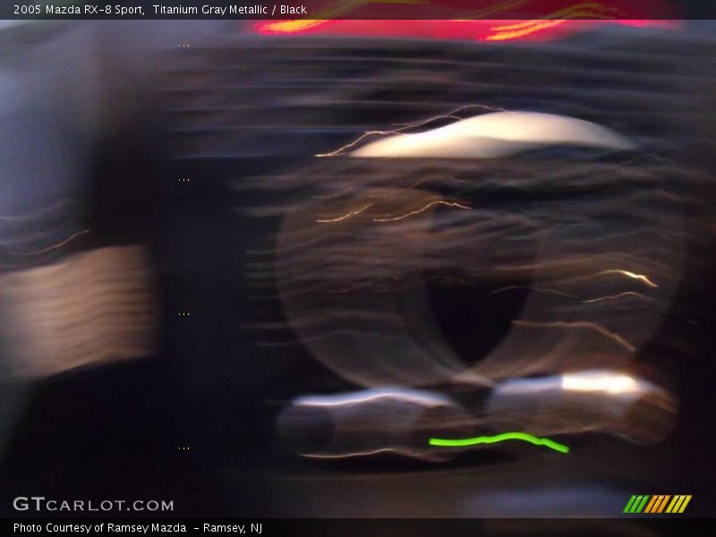 Titanium Gray Metallic / Black 2005 Mazda RX-8 Sport