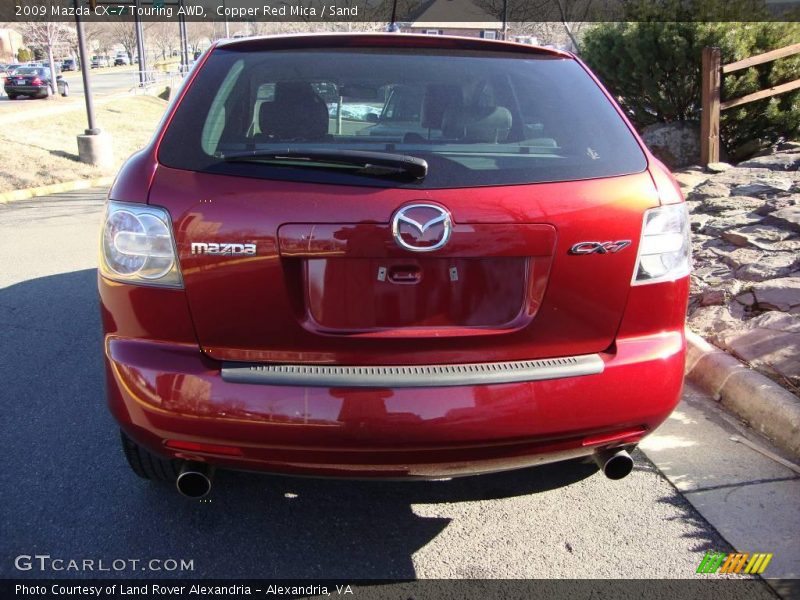 Copper Red Mica / Sand 2009 Mazda CX-7 Touring AWD