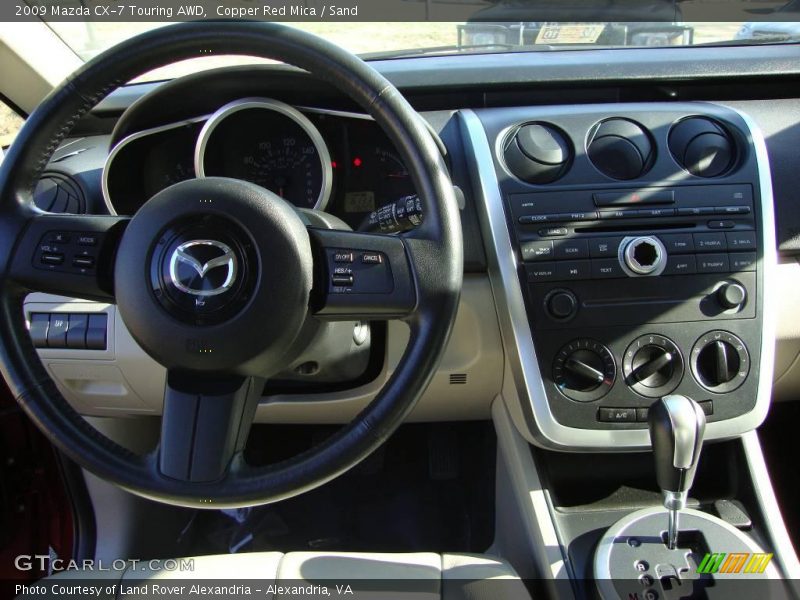 Copper Red Mica / Sand 2009 Mazda CX-7 Touring AWD