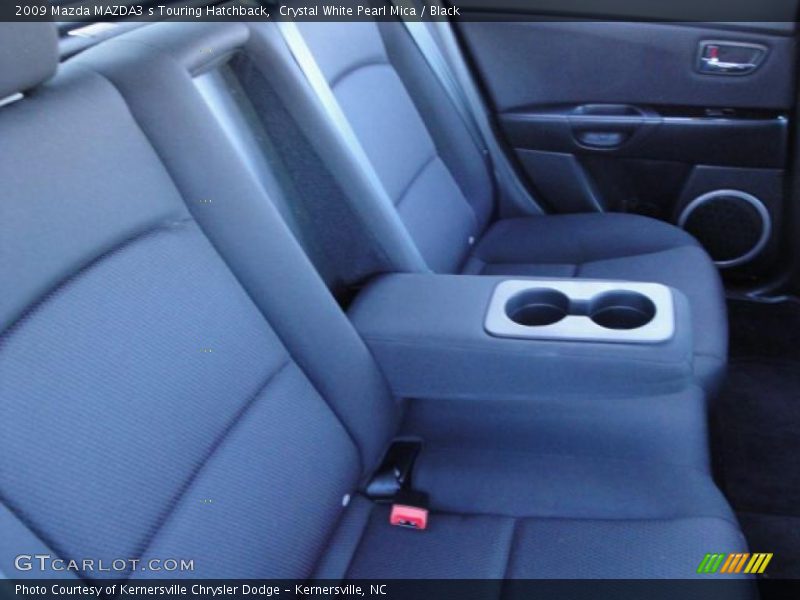 Crystal White Pearl Mica / Black 2009 Mazda MAZDA3 s Touring Hatchback