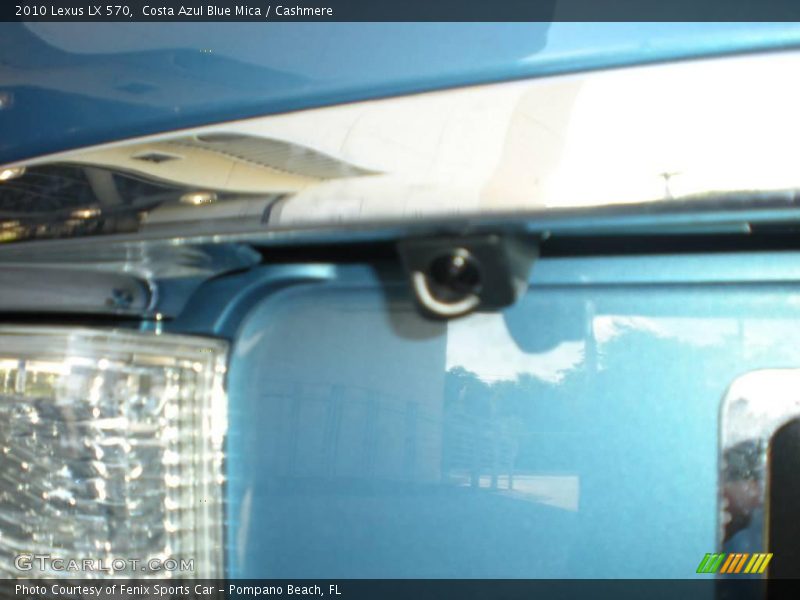 Costa Azul Blue Mica / Cashmere 2010 Lexus LX 570