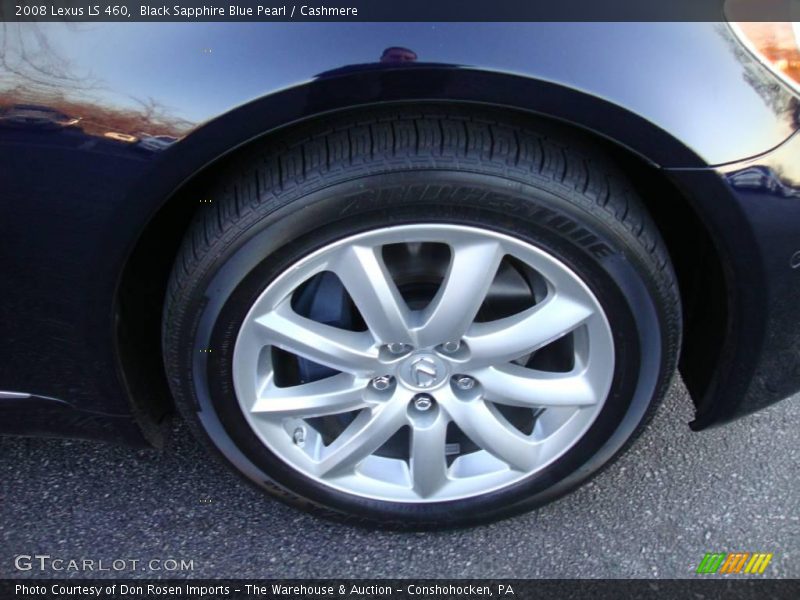 Black Sapphire Blue Pearl / Cashmere 2008 Lexus LS 460