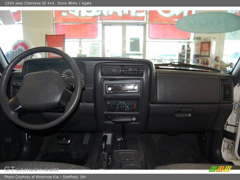Stone White / Agate 1999 Jeep Cherokee SE 4x4