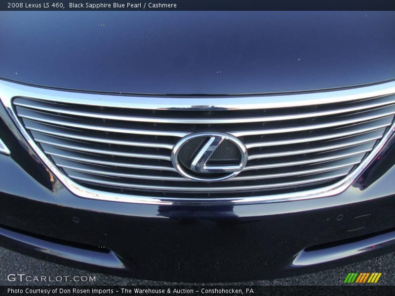 Black Sapphire Blue Pearl / Cashmere 2008 Lexus LS 460