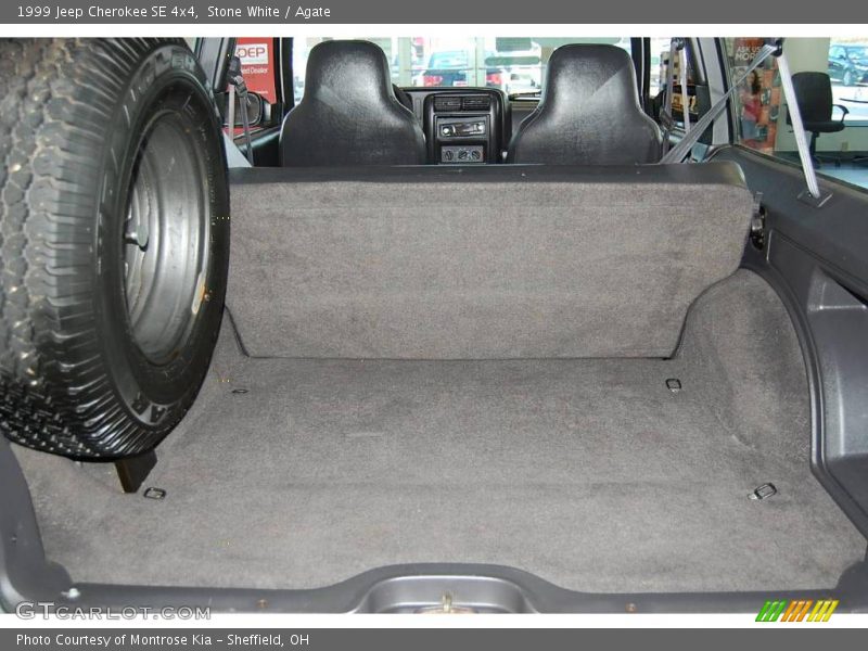 Stone White / Agate 1999 Jeep Cherokee SE 4x4