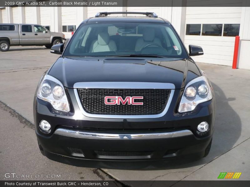 Carbon Black Metallic / Light Titanium 2009 GMC Acadia SLT