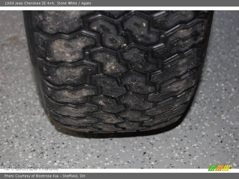 Stone White / Agate 1999 Jeep Cherokee SE 4x4