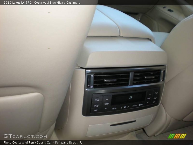 Costa Azul Blue Mica / Cashmere 2010 Lexus LX 570