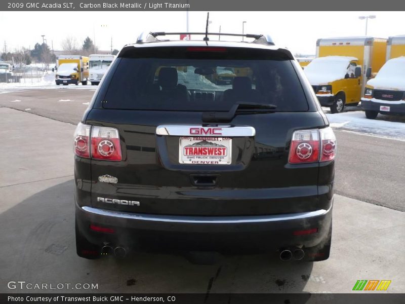 Carbon Black Metallic / Light Titanium 2009 GMC Acadia SLT