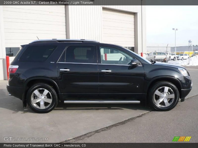 Carbon Black Metallic / Light Titanium 2009 GMC Acadia SLT