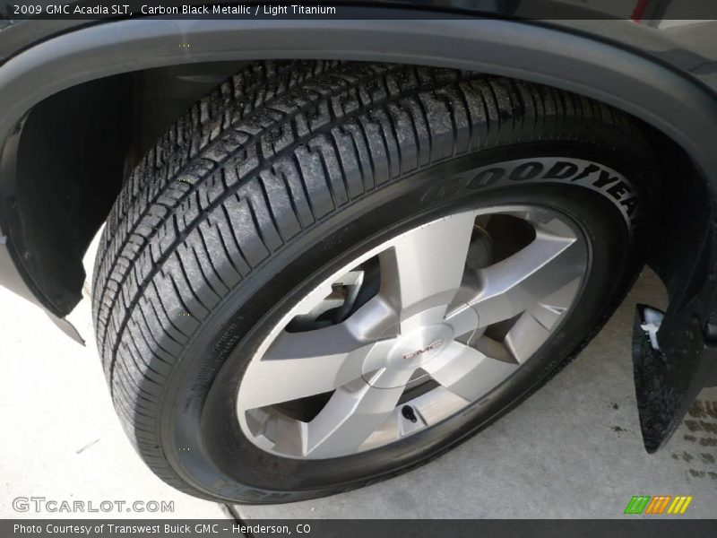 Carbon Black Metallic / Light Titanium 2009 GMC Acadia SLT