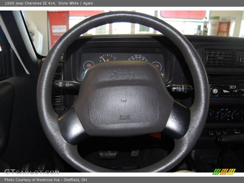 Stone White / Agate 1999 Jeep Cherokee SE 4x4