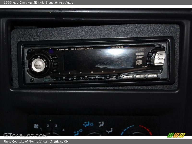 Stone White / Agate 1999 Jeep Cherokee SE 4x4