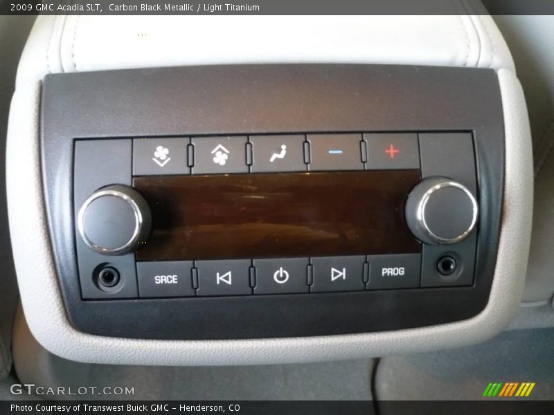 Carbon Black Metallic / Light Titanium 2009 GMC Acadia SLT