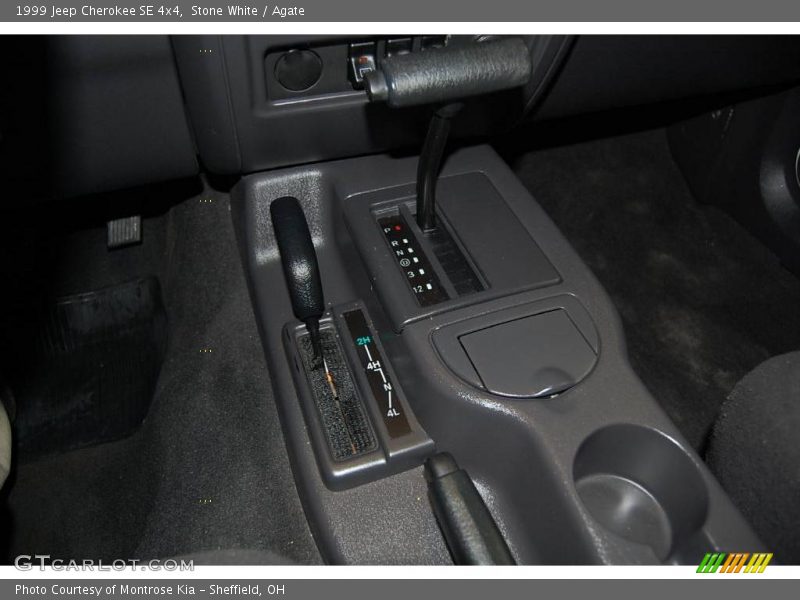 Stone White / Agate 1999 Jeep Cherokee SE 4x4