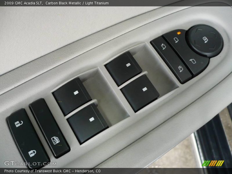 Carbon Black Metallic / Light Titanium 2009 GMC Acadia SLT