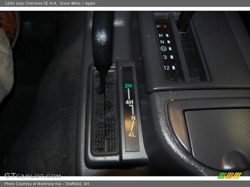 Stone White / Agate 1999 Jeep Cherokee SE 4x4