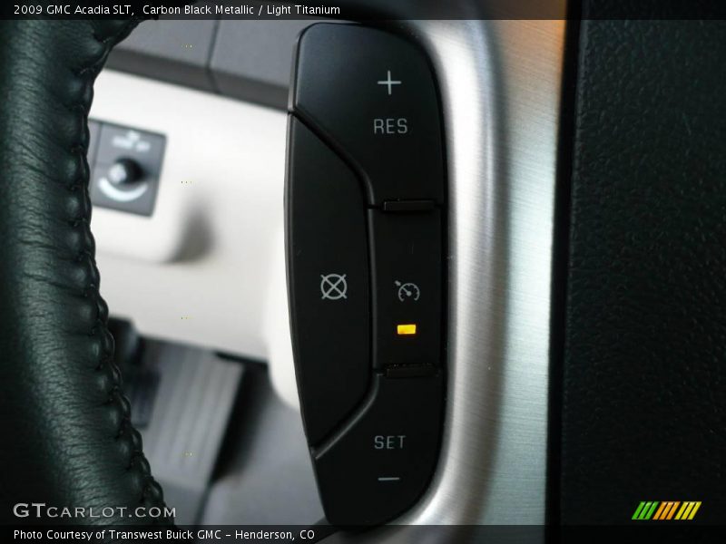 Carbon Black Metallic / Light Titanium 2009 GMC Acadia SLT