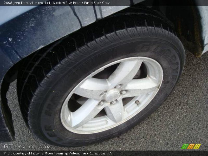 Modern Blue Pearl / Pastel Slate Gray 2008 Jeep Liberty Limited 4x4