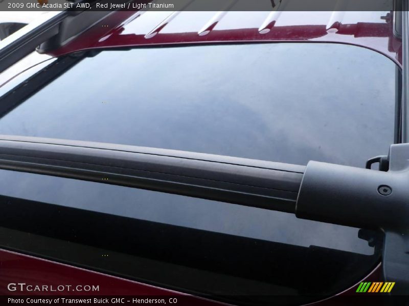 Red Jewel / Light Titanium 2009 GMC Acadia SLT AWD