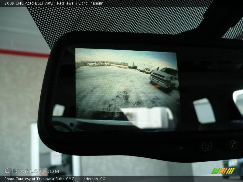 Red Jewel / Light Titanium 2009 GMC Acadia SLT AWD