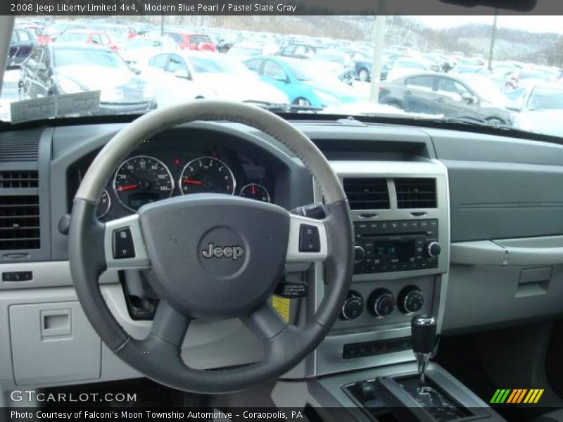 Modern Blue Pearl / Pastel Slate Gray 2008 Jeep Liberty Limited 4x4