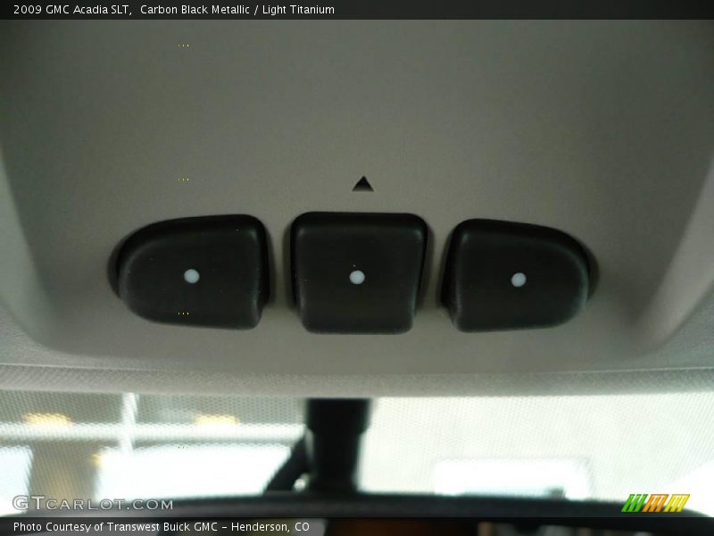 Carbon Black Metallic / Light Titanium 2009 GMC Acadia SLT
