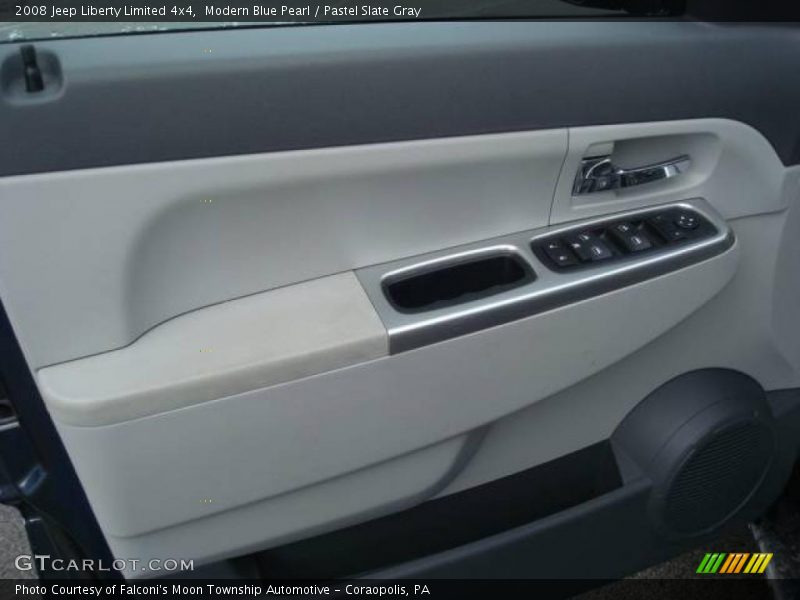 Modern Blue Pearl / Pastel Slate Gray 2008 Jeep Liberty Limited 4x4
