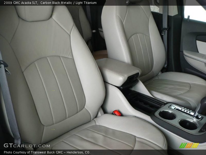 Carbon Black Metallic / Light Titanium 2009 GMC Acadia SLT