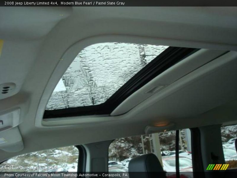 Modern Blue Pearl / Pastel Slate Gray 2008 Jeep Liberty Limited 4x4