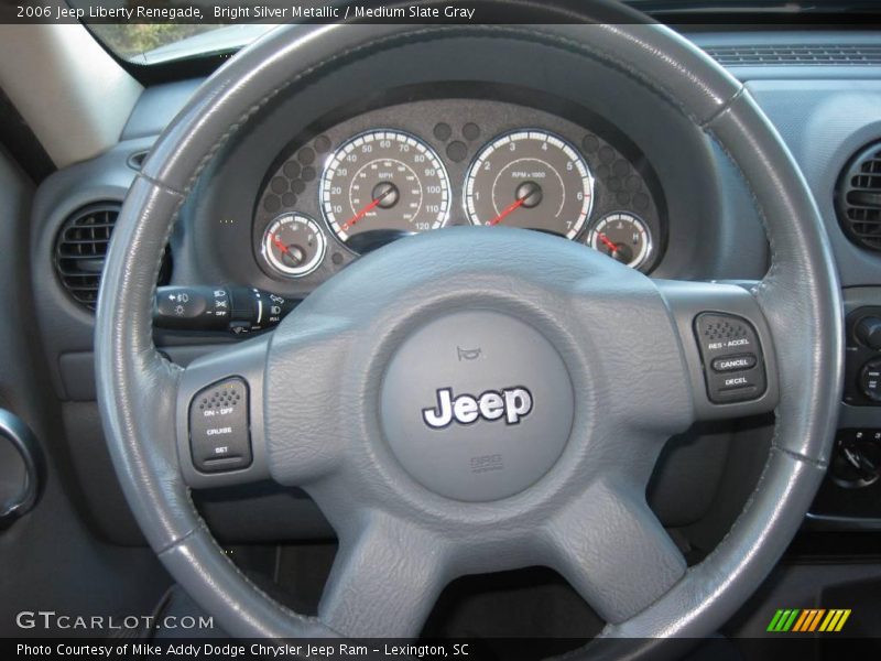 Bright Silver Metallic / Medium Slate Gray 2006 Jeep Liberty Renegade
